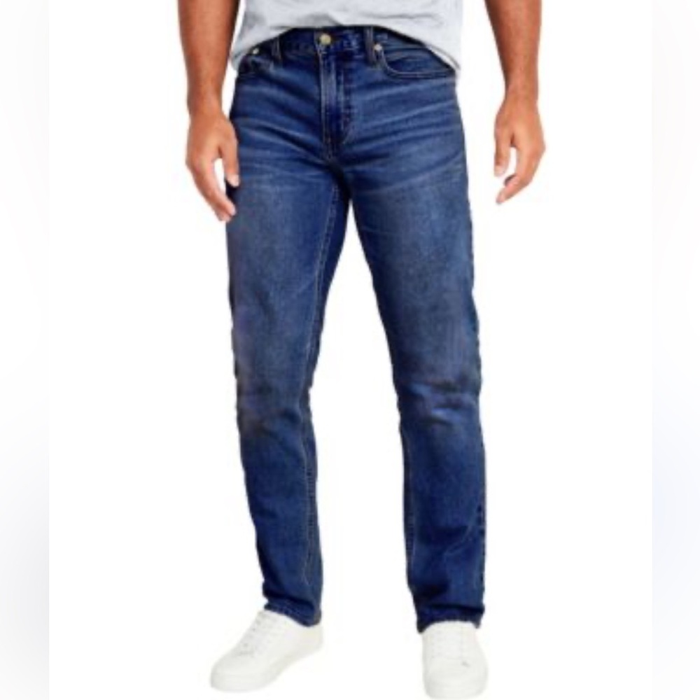 010. Blu Rock Dash Denim Slim Fit Jeans